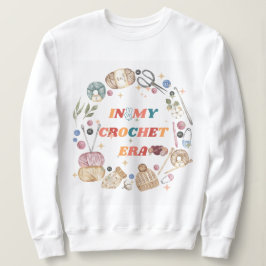 In mijn gehaakte tijdperk shirt ,Crafter Mom Gift,