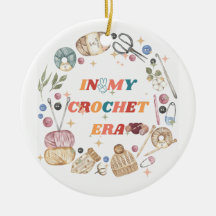 In mijn gehaakte tijdperk shirt ,Crafter Mom Gift,