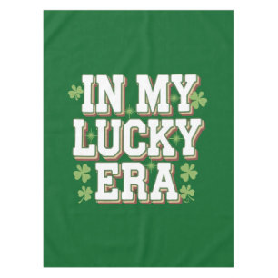 In mijn gelukkige tijd Saint Patrick's Day familie Tafelkleed