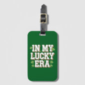 In mijn gelukkige tijdperk Saint Patrick's Day Fam Bagagelabel (Voorkant (verticaal))