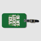 In mijn gelukkige tijdperk Saint Patrick's Day Fam Bagagelabel (Voorkant (horizontaal))