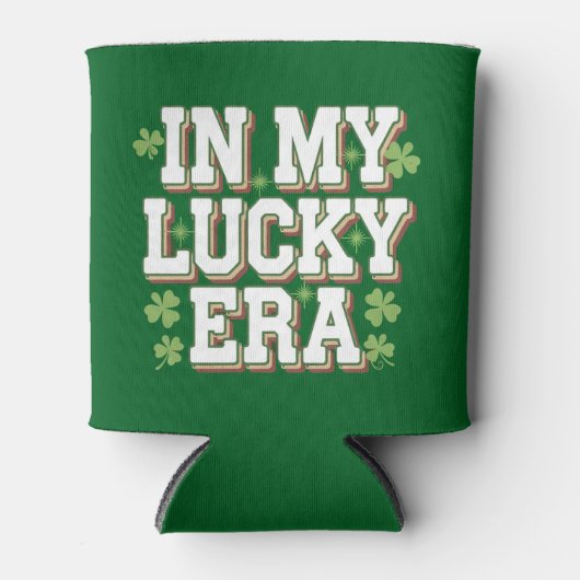 In mijn gelukkige tijdperk Saint Patrick's Day Fam Blikjeskoeler (Voorkant)