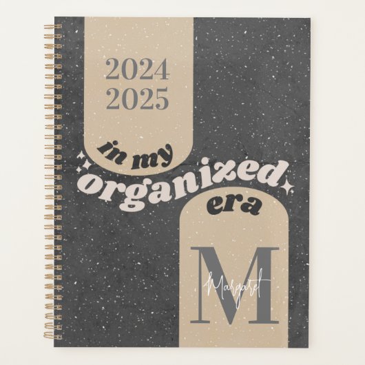 In mijn georganiseerd tijdperk Custom Funny Planne Planner (Voorkant)