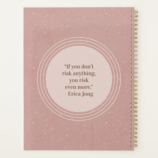 In mijn georganiseerd tijdperk op maat grappige pl planner (Achterkant)