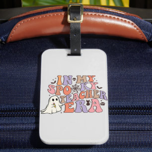 In mijn griezelige lerarentijdperk - Halloween Tea Bagagelabel