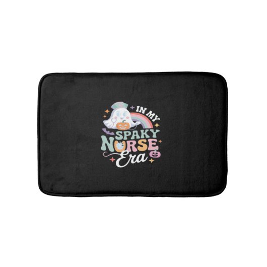 In mijn griezelige verpleegster tijdperk Halloween Badmat (Voorkant)