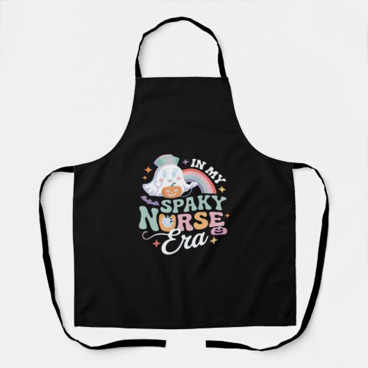 In mijn griezelige verpleegster tijdperk Halloween Schort (Voorkant)