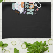 In mijn griezelige verpleegster tijdperk Halloween Theedoek (Gevouwen)