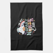 In mijn griezelige verpleegster tijdperk Halloween Theedoek (Verticaal)