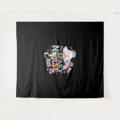 In mijn griezelige verpleegster tijdperk Halloween Wandkleed (Voorkant (horizontaal))