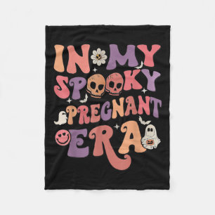 In mijn griezelige zwangere tijdperk Groovy Boo Ha Fleece Deken