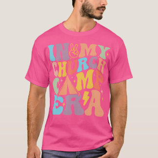 In mijn Groovy Church Camp Era Zomervakantie Campi T-shirt