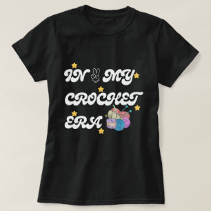 In Mijn Haak Tijd T-shirt, Creatieve Moeder Cadeau T-shirt