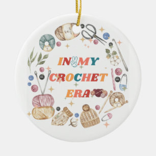 In Mijn Haak Tijdperk leuk, Creatieve Moeder Cadea Keramisch Ornament