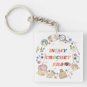 In Mijn HaakTijdperk ,Hobby Moeder Cadeau, Haken Sleutelhanger