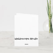 In Mijn Handen Kaart (Achterkant)