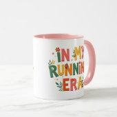 In mijn hardlooptijdperk, grappig hardloopcadeau v mok (Voorkant rechts)