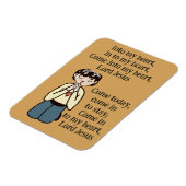 In mijn hart Heer Jezus Magneet (Linkerzijde)