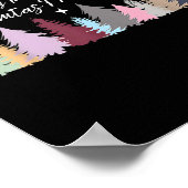 In mijn hart is een kerstboom Boerderij Taylor 13  Poster (Hoek)