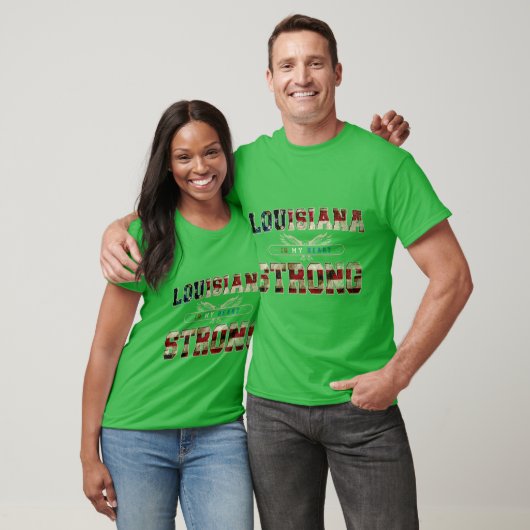in mijn hart Trots Sterk Geweldig Ontwerp Cadeau A T-shirt (Unisex)