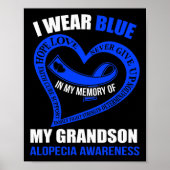 In mijn herinnering aan mijn kleinzoon ALOPECIA BE Poster (Voorkant)