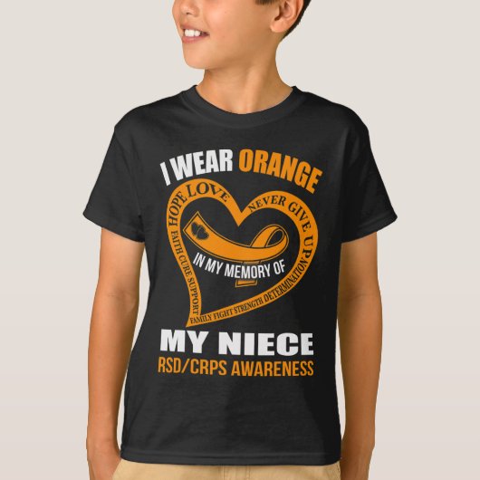 In mijn herinnering aan mijn nichtje RSCRPS AWARE T-shirt (Voorkant)