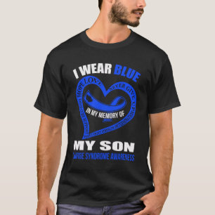 In mijn herinnering aan mijn zoon CHARGE SYNDROME T-shirt