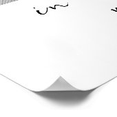 In Mijn Hockey Moeder Era aangepaste foto geperson Poster (Hoek)