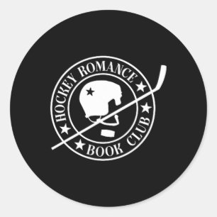 In mijn hockey romance tijdperk Romance Hockey Boe Ronde Sticker