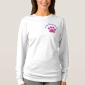 In mijn hond moeder tijdperk T-shirt (Voorkant)