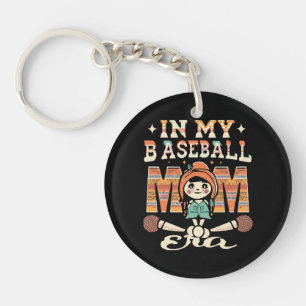 In Mijn Honkbal Moeder Tijdperk Sleutelhanger
