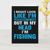 In mijn hoofd ben ik Gevist Kaart (Gele Bloem)