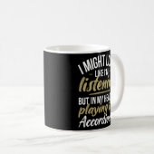 In mijn hoofd in het spelen van accordeon speler a koffiemok (Voorkant rechts)