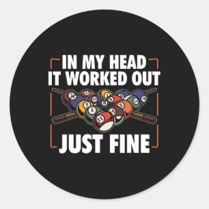 In mijn hoofd werkte het alleen maar uit de fijne  ronde sticker