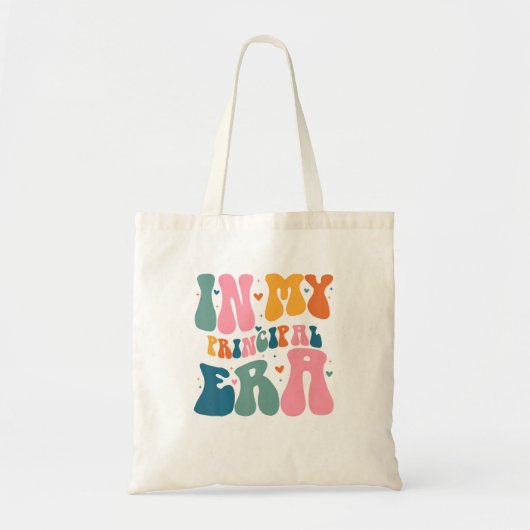In mijn hoofdtijdperk groovy kleur tote bag (Voorkant)