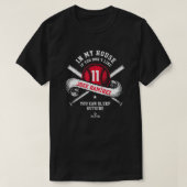 In mijn huis Jose Ramirez MLBPA Funny MLB spelers  T-shirt (Design voorkant)