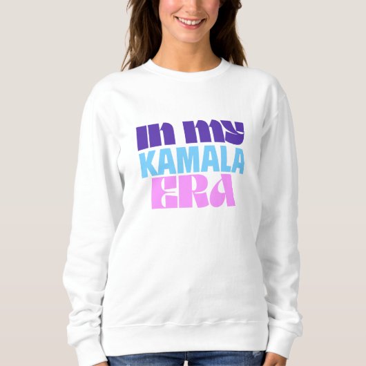 In mijn Kamala Era Sweatshirt (Voorkant)