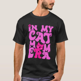 In mijn kat mam tijdperk Schattige kat mam T-shirt