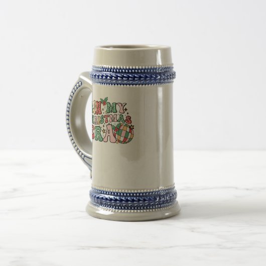 In mijn kerstperiode Groovy Christmas Bierpul (Voorkant links)