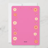 In mijn kerstperiode Groovy Santa Feestdagenkaart (Achterkant)