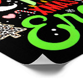 In mijn kerstperiode kerstvakantie voor kinderen c poster (Hoek)