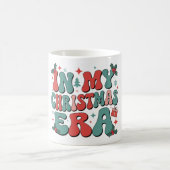 In mijn kerstperiode Schattigee groovy kerstmis Koffiemok (Center)