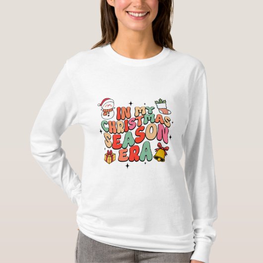 In mijn kerstseizoen t-shirt (Voorkant)