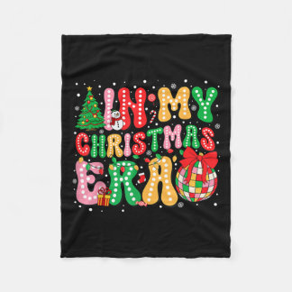 In mijn kersttijd familie bijpassende vrolijke Ker Fleece Deken