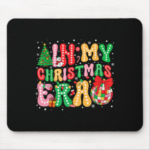 In mijn kersttijd familie bijpassende vrolijke Ker Muismat