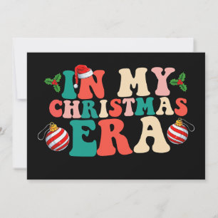 In mijn kersttijd Groovy vakantieseizoen Kaart