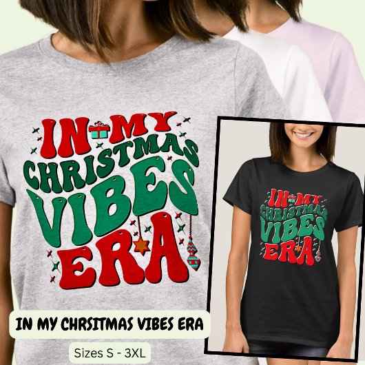 IN MIJN KERSTVIBES TIJDPERK T-SHIRT
