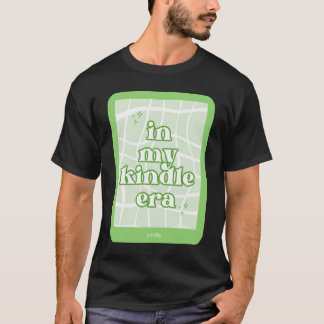 In mijn Kindle-tijdperk groene Sticker T-shirt