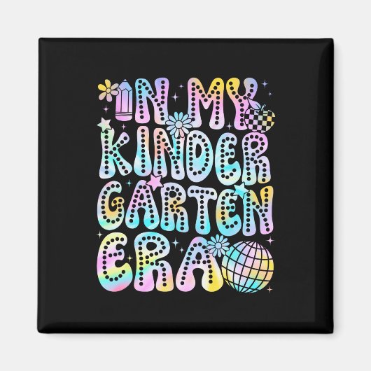 In Mijn Kleuterperiode Leraar Kind Kid Ck Naar Sch Magneet (Voorkant)