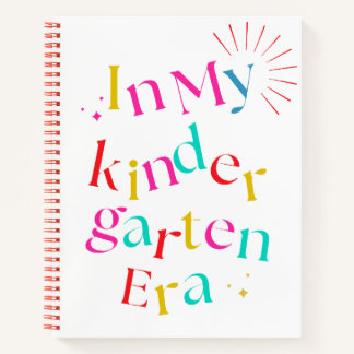 In Mijn Kleutertijd – Kleurrijk Cute  Notitieboek